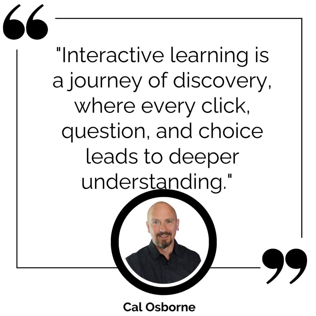 interactive learning is a journey of discovery - Poncho eLearning