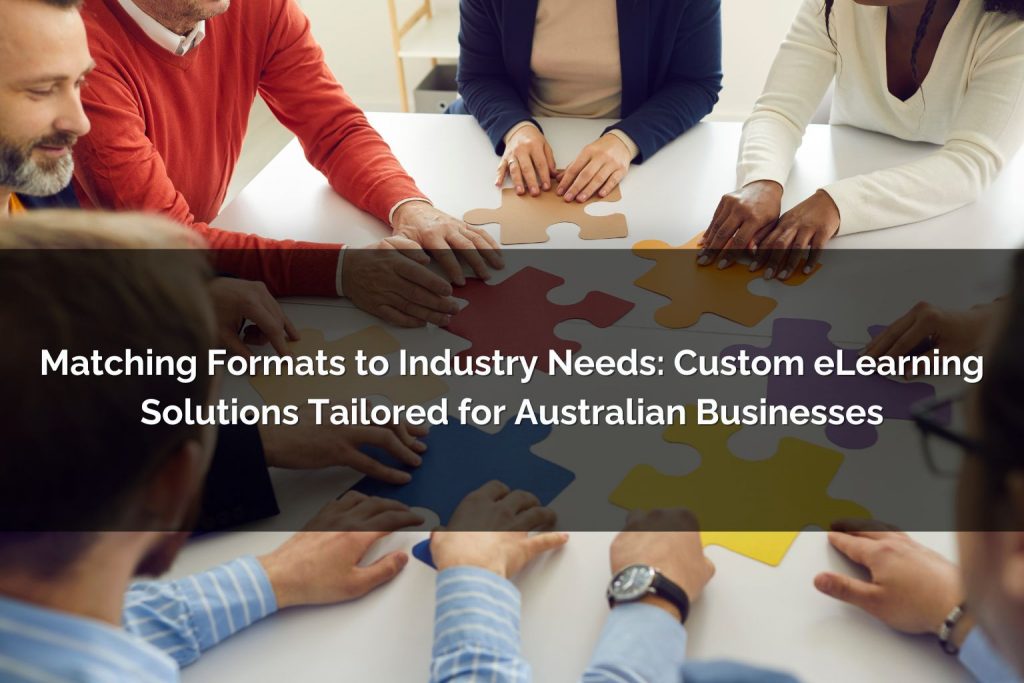 custom elearning solutions tailored for Australian businesses - Poncho eLearning