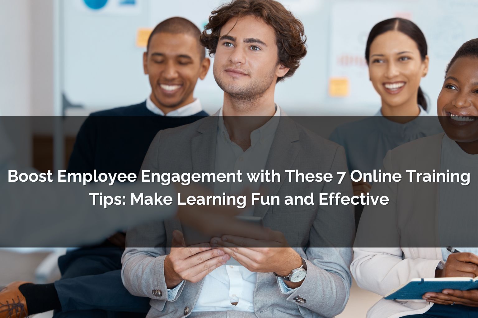 7 online training tips to boost employee engagement - Poncho eLearning